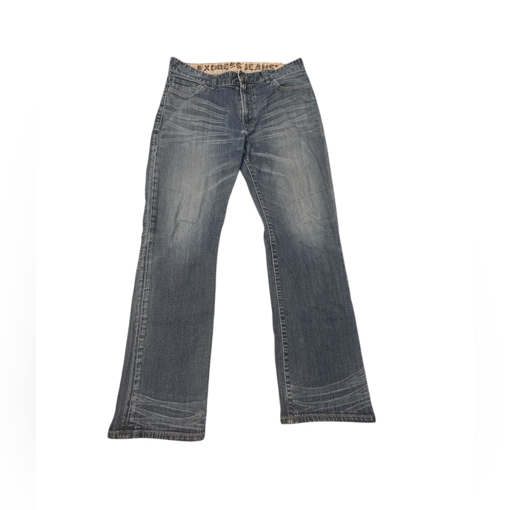 Express Classic Bootcut‎ Blue Jeans 34x32